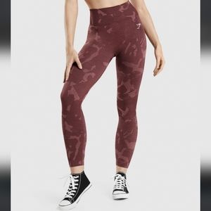 GYMSHARK Adapt Camo Seamless Leggings Size M